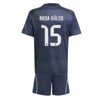 Real Madrid Arda Guler #15 Replica Away Minikit 2025-26 Short Sleeve (+ pants)